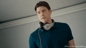 Disagree Get Out GIF by NOW WE'RE TALKING TV SERIES