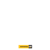 Finning finning sudamerica finning cat finningcat finninglatam Sticker