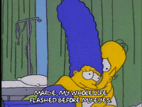scared homer simpson GIF