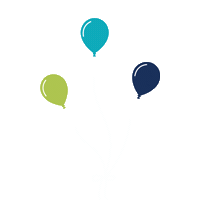 skillpop party balloons skillpop Sticker