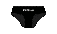 Eveandco period underwear panties periods Sticker