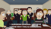 angry meeting GIF by South Park 