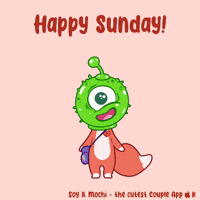 Happy Sunday Sun GIF by SoyandMochi