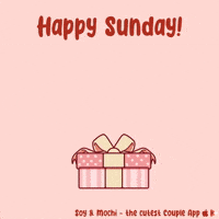 Happy Sunday Heart GIF by SoyandMochi