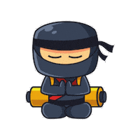 Relax Yoga Sticker by Formación Ninja