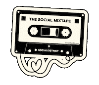 Radio Tape Sticker by Social Distrikt