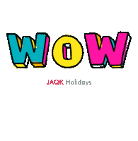 Beach Wow Sticker by LuxuryVillaNorthGoa