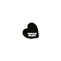 burger burgerheart Sticker