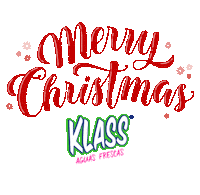 Merry Christmas Sticker by Klass Aguas Frescas