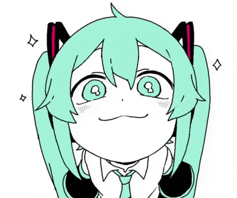 Hatsune Miku Smile GIF
