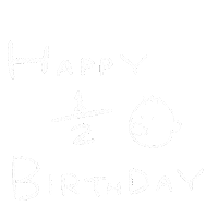 Happy Birthday Baby Sticker