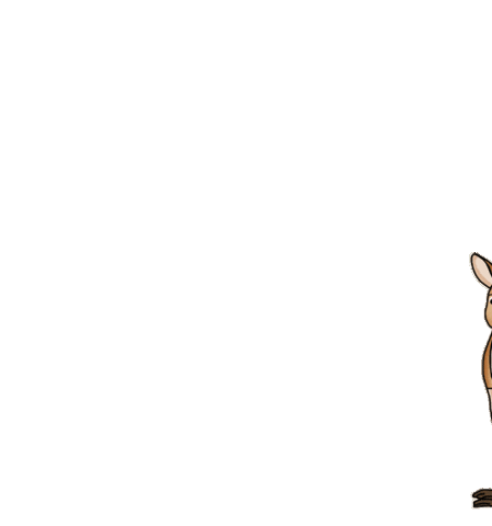 Abc Wallaby Sticker by La Droguerie