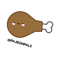 pajeonpals chicken korean korea kfc Sticker