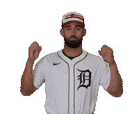 Detroit Tigers Wow Sticker by MLB