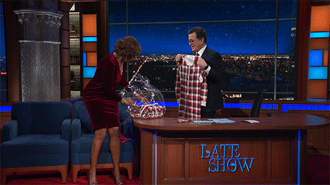 stephen colbert onesie GIF by The Late Show With Stephen Colbert