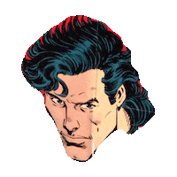 superman STICKER by imoji