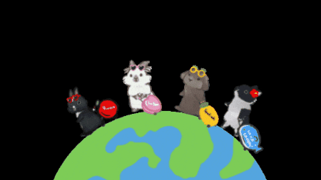 うさぎ 旅 GIF