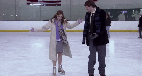 the office romance GIF by Mashable
