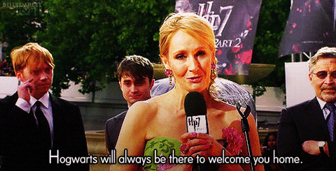 jk rowling GIF