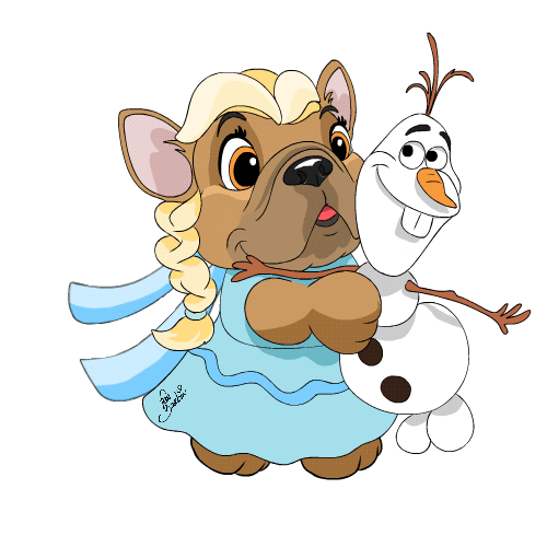 French Bulldog Sticker