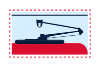 gaitgda gait tramwaj gaitgdansk pantograf Sticker