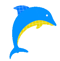 Dolphin Sticker by allpears