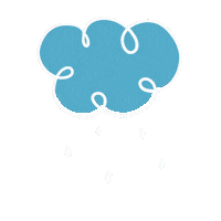 Loop Raining Sticker