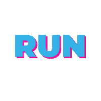 Run Runner Sticker by Park and Preston Travel