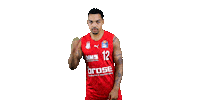 Justin Robinson Sticker by Bamberg Baskets