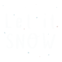 Snow Day Christmas Sticker