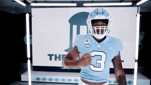 North Carolina Football GIF by UNC Tar Heels