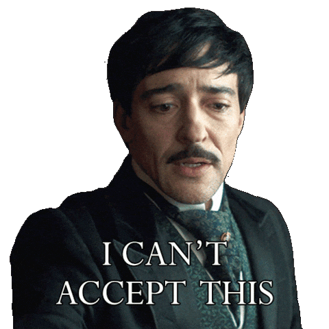 Thegildedage I Cant Accept This Sticker by HBO Max