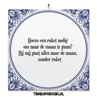 Humor Ontspanning Sticker by Tegelspreuken.nl