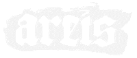 areisband areis areis logo areis metal areis white logo Sticker