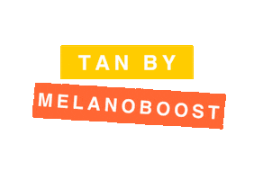 tanning suntanoil Sticker by Melanoboost