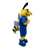 Buzzy Sticker by Fullerton College