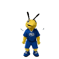 Buzzy Sticker by Fullerton College