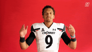University Of Cincinnati Reaction GIF by Cincinnati Bearcats