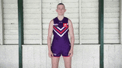 Fist Pump Strom GIF by Fremantle Dockers