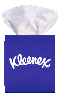 Kleenex happy fun rainbow nose Sticker