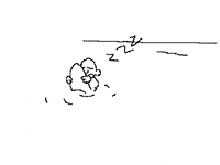 singeon_ wave sleep surf excitement GIF