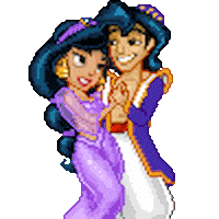 cinderella curtsy STICKER