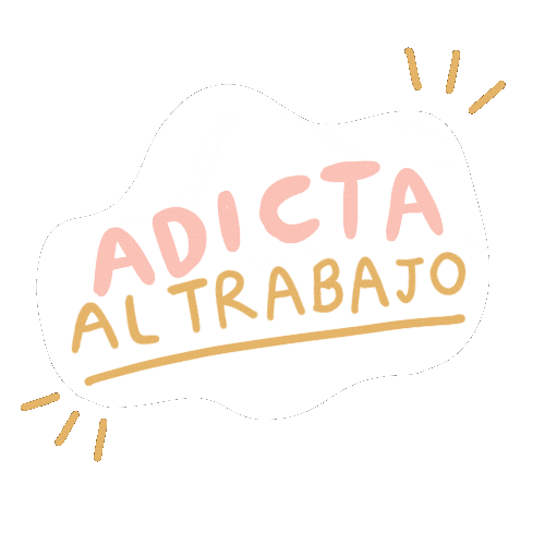 agenciarosa workaholic agenciarosa love work love my work Sticker