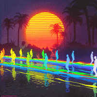 Art Glow GIF by dualvoidanima
