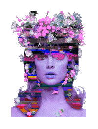 Girl Beauty Sticker by Valeria Vicente