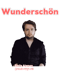 Wunderschön Sticker