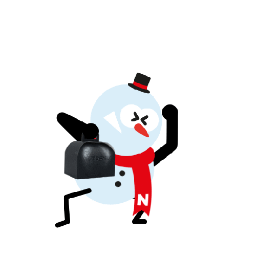 Snow Winter Sticker by NUTREND