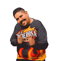 LaPoderosa feliz sonrisa saludo reacciones Sticker