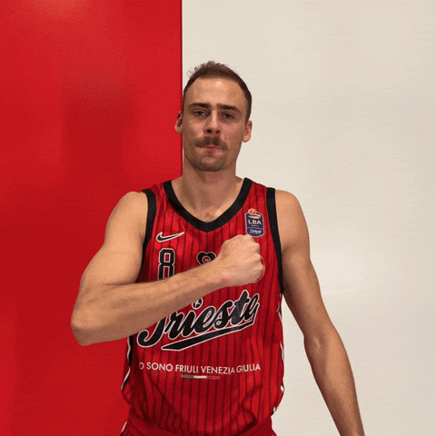 Basket Biancorossi GIF by Pallacanestro Trieste