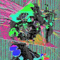 Brain Damage Glitch GIF by davidvnun